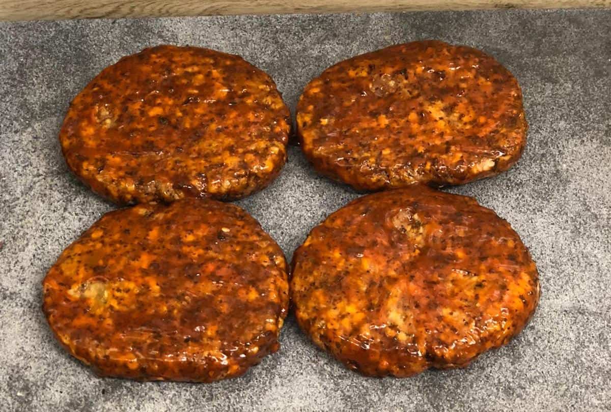 Minty Lamb Burger