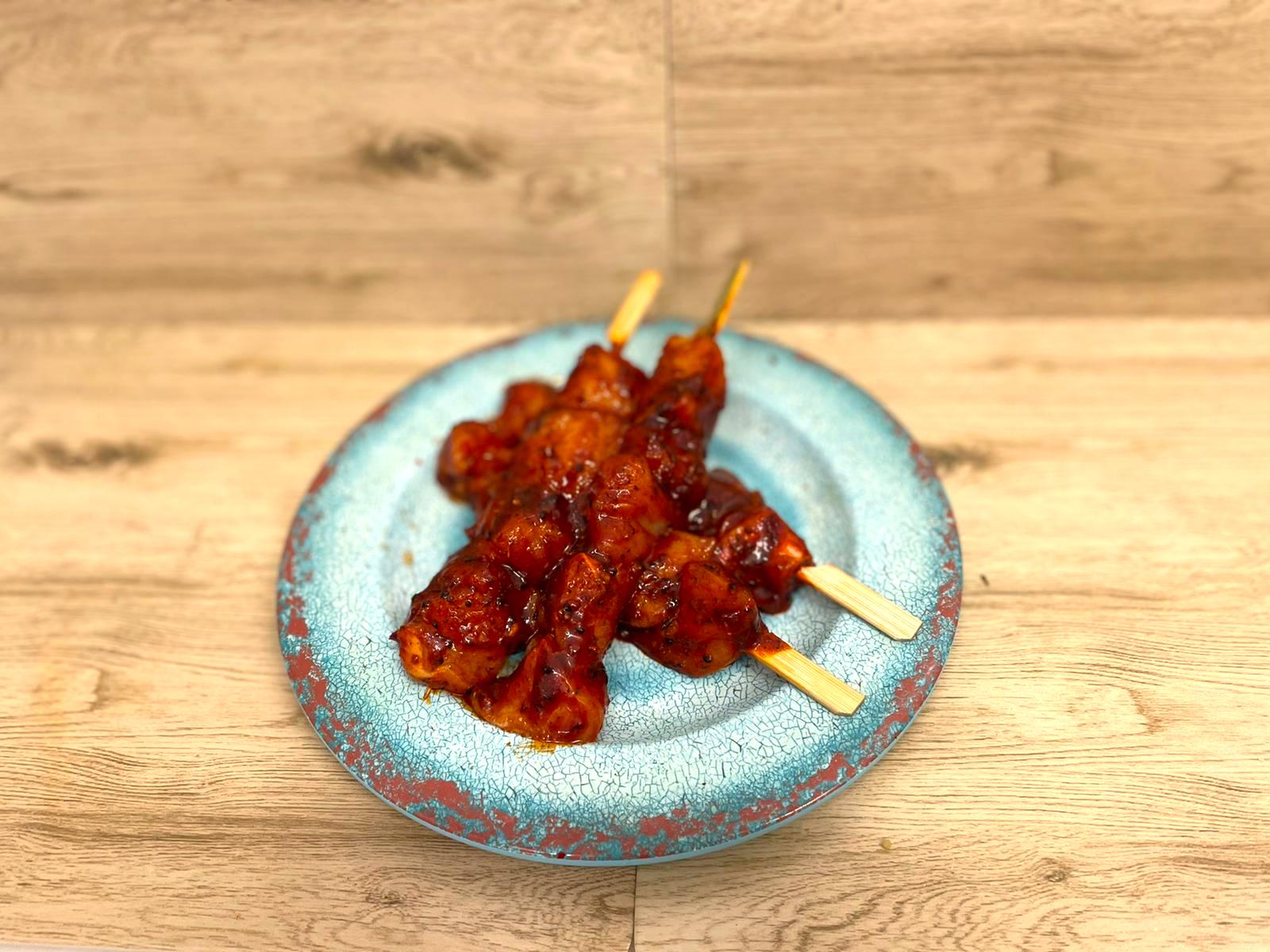Tandoori chicken skewers