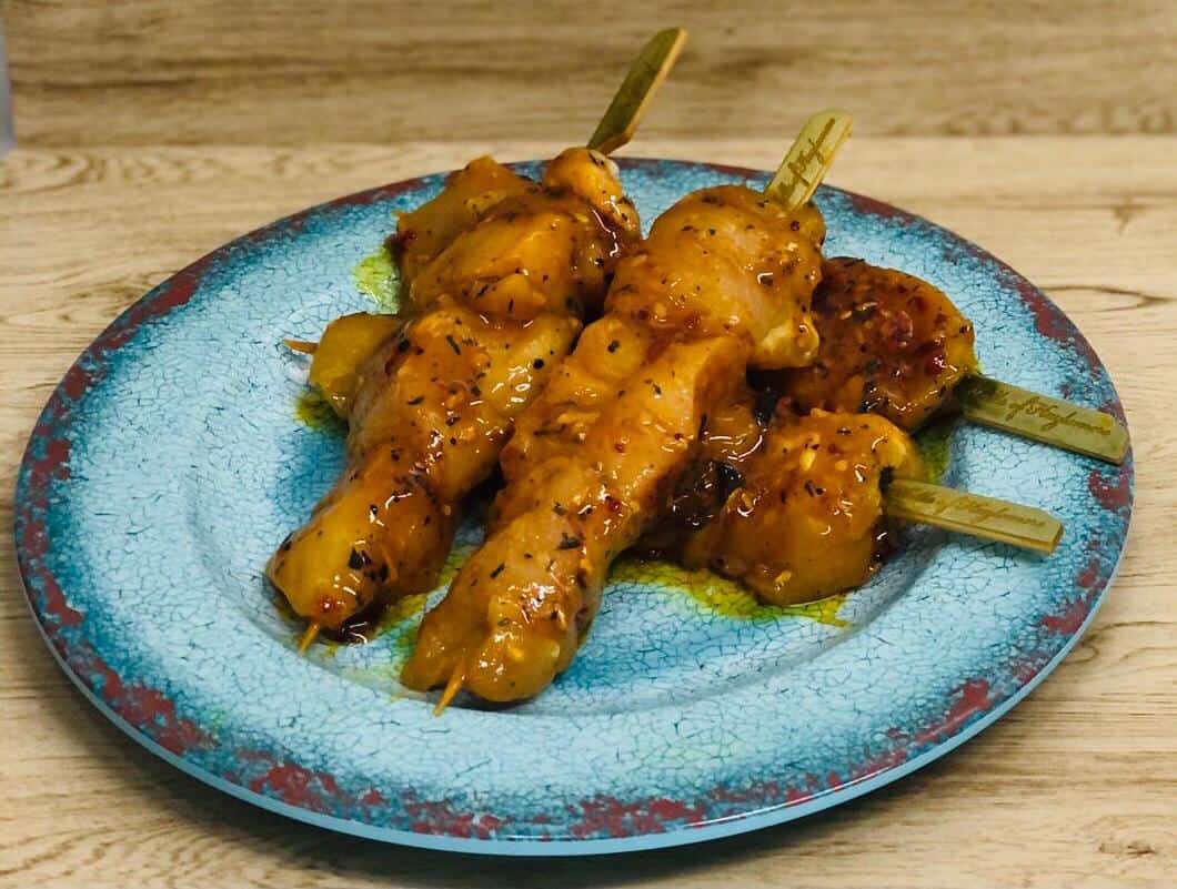 chicken breast skewers