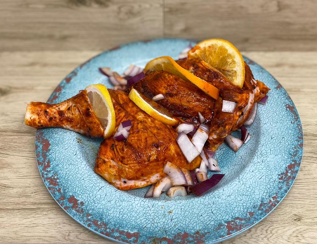 tandoori spatchcock chicken