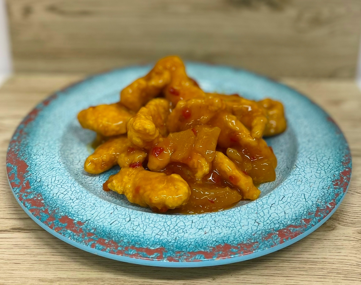 Crispy Sweet & Sour Chicken with Chilli & Pineapple